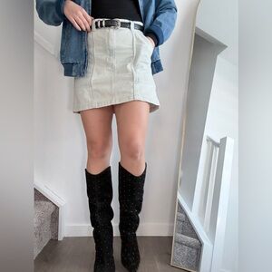 Levi's Light Blue Denim Skirt